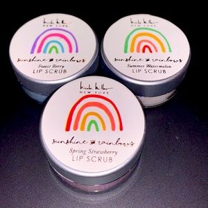 Nicole Miller Sunshine & Rainbows Lip Scrub Bundle